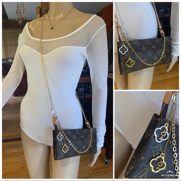 🚫SOLD🚫LV POUCH GM FAB SUPER ATTRACTIVE 7.85”x4.25 😍🔥😍 - Picture 9 of 15